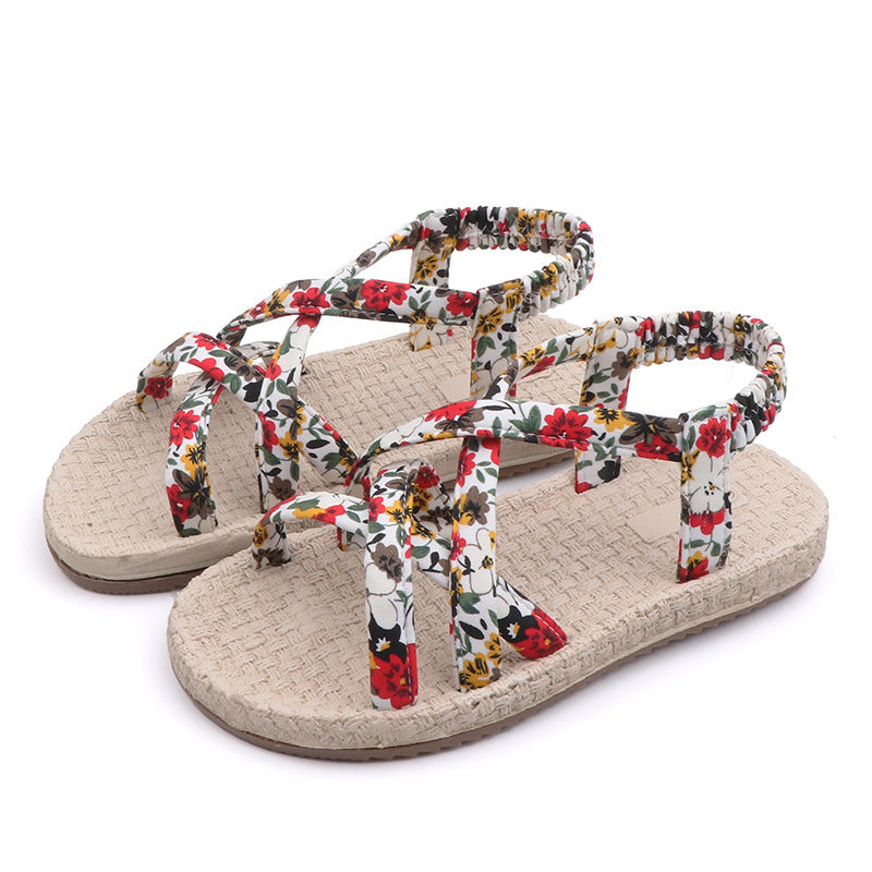 Gucce Girl's sandal summer beach knitting