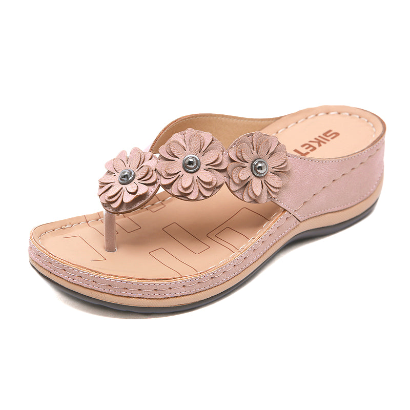 Ladies wedge sandals