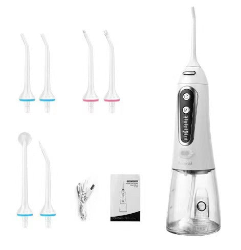 Portable Electric Flosser 6 Heads Set